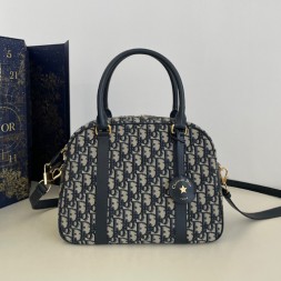 디올 오블리크 볼링백 라지 M1341