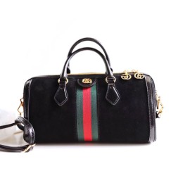 구찌 신상 오피디아 미디엄 토트백 524532 스웨이드 블랙