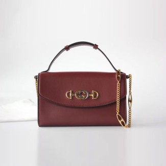 구찌 주미 스몰 숄더백 572375 버건디