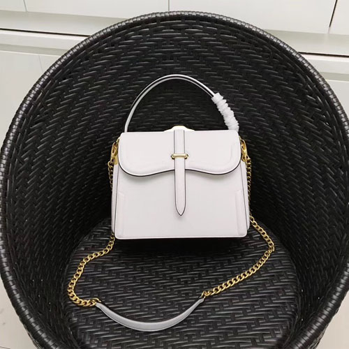 프라다 벨레 가죽 숄더백 1BN004 화이트