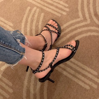 루이비통 시티즌 끈 샌들 M0193 블랙