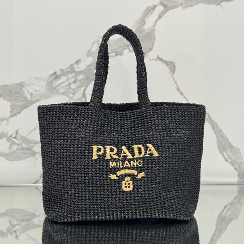 프라다 라피아 크로셰 라탄백 1BG392