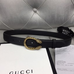 구찌 신상 벨트 234204 블랙 금장