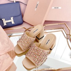 미우미우 신상 샌들 57212 핑크