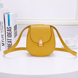 보테가 팔멜라토 벨트 백 크로스백 576643 옐로우