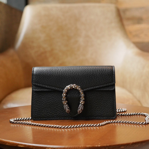 구찌 디오니서스 수퍼 미니 백 476432 블랙