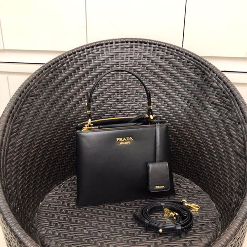 프라다 듀 스몰 토드백 1BA234 블랙