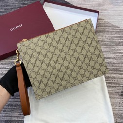 구찌 GG 엠블럼 클러치백 821157