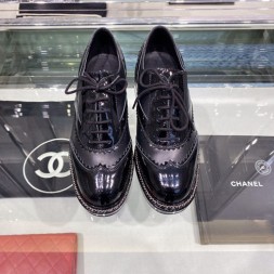 샤넬 신상 레이스업 G34115 블랙