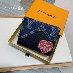 루이비통 슬렌더 월릿 M81020 네이비