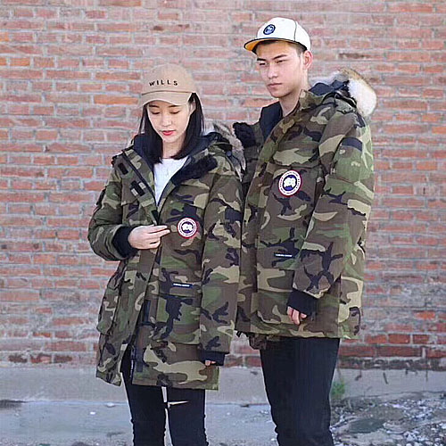 캐나다구스 남여공용 익스페디션 패딩 645032 국방색