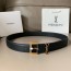 입생로랑 신상 벨트 Ysl9004  블랙  금장