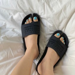 마르지엘라 남여공용 슬리퍼 190232 블랙