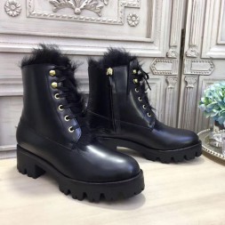 프라다 여성용 신상 쇼트 부츠 F0675 블랙