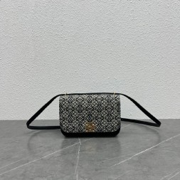 로에베 고야 스몰 숄더백 11500 블랙