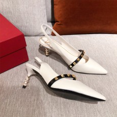 발렌티노 여성 펌프스 V0914 화이트