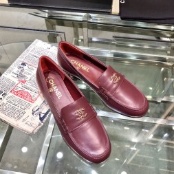 샤넬 신상 로퍼 G34119 버건디