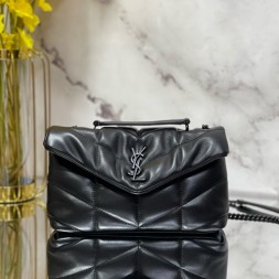 생로랑 퀼팅 푸퍼 토이 숄더백 759337-2