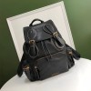 버버리 남여공용 신상 가죽 백팩 40648591 블랙