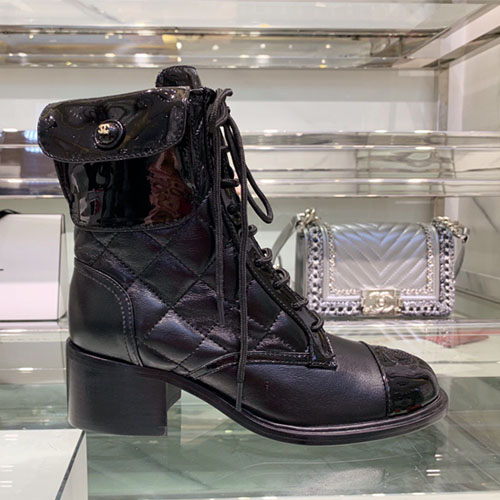 샤넬 신상 부츠 G34117 블랙
