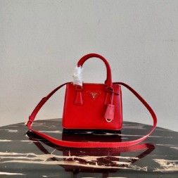 프라다 겔러리아 사피아노 마이크로 백 1BA906 레드