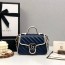 구찌 GG 마몽 미니 탑 핸들 백 547260 네이비