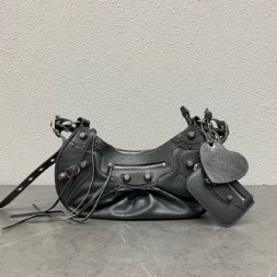 발렌시아가 르 카골 S 숄더백  59006 그레이