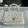  샤넬 코코핸들 미니 플랩백 AS2215 크림