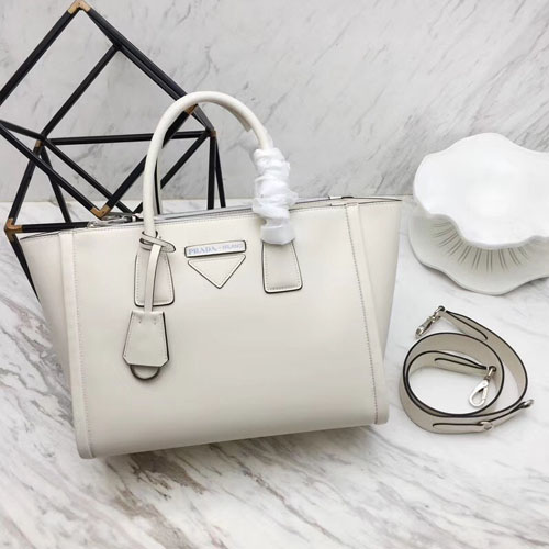 프라다 에티켓 토트백 1BA183 화이트