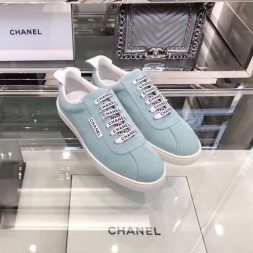 샤넬 여성용 신상 스니커즈 스웨이드 카프스킨  G34085-1
