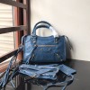 발렌시아가 클래식 미니 시티백 300295 블루 금장