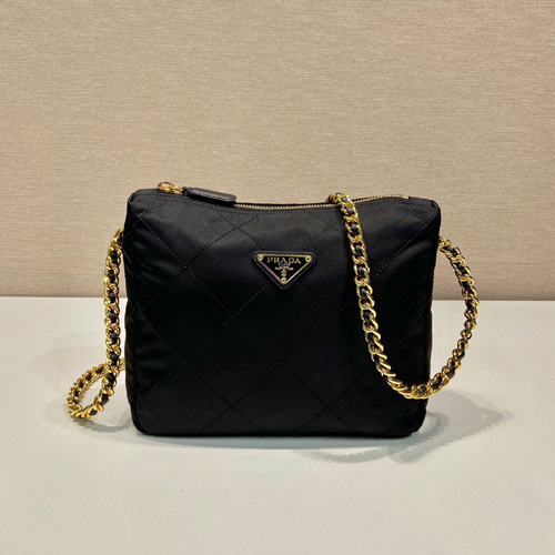 프라다 나일론 체인 크로스백 1BD646