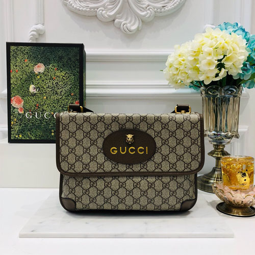 구찌 네오 빈티지 GG 수프림 메신저 백 495654