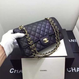 샤넬 점보백 라지 C1113 블랙 (정품가죽&금속)