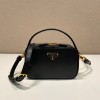 프라다 가죽 미니백 1BH203 블랙