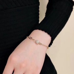 디올 신상 팔찌 D12018 골드