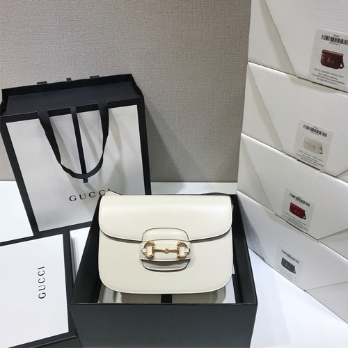 구찌 1955 홀스빗 핸드백 602204 화이트