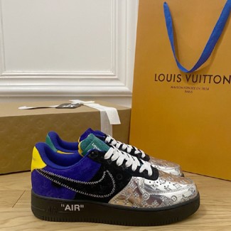 루이비통 나이키 콜라보 남여공용 스니커즈 M0467 멀티