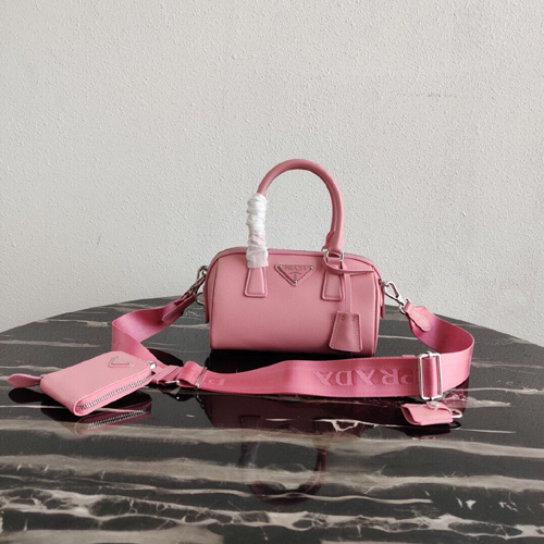 프라다 사피아노 테수토 숄더백 1BB846 핑크