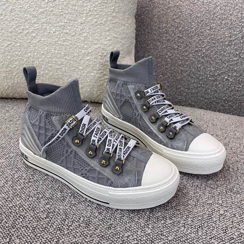 디올 여성용  스니커즈 KDI635 그레이