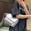 생로랑 니키 스몰 체인 숄더백 583566 실버
