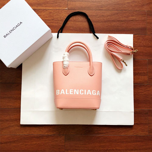 발렌시아가 빌 토트백 XXS 569856 핑크