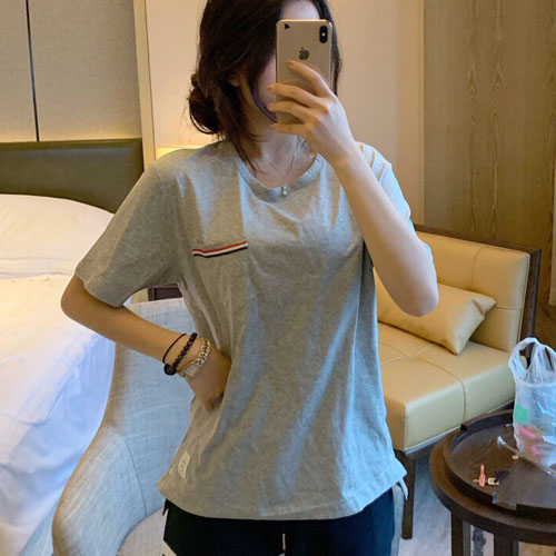 톰브라운 남여공용 티셔츠 TB8712 그레이