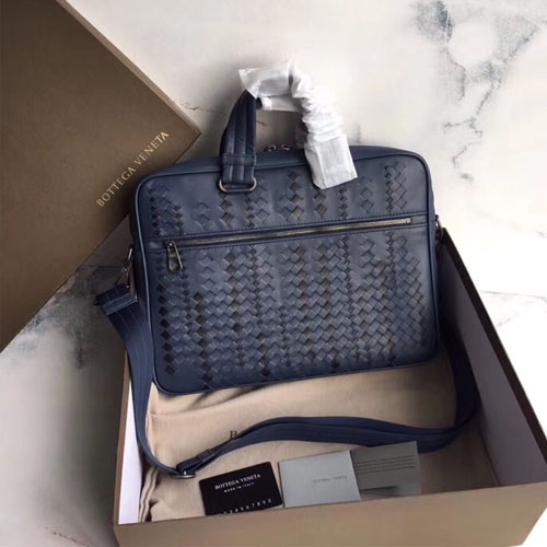 보테가 퍼시픽/토르말린 카프 서류가방 523320 블랙