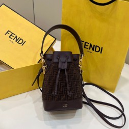 펜디 미니 버킷백 FD8502 브라운