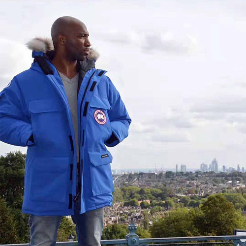 캐나다구스 남여공용 익스페디션 패딩 645032 블루