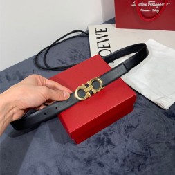 페레가모  신상  벨트 678889  블랙 금장