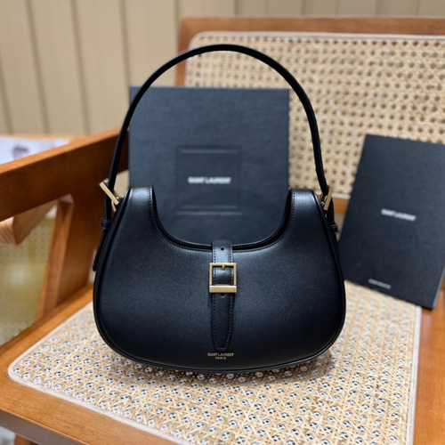 생로랑 르 퍼모아 호보백 672615 블랙