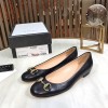 구찌 버클 플레인 플랫슈즈 431921 블랙