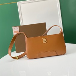버버리 레더 TB 숄더 백 80462461 탄